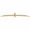 Ekena Millwork Bellingham Timber Gable Bracket, Western Red Cedar, 96"W x 16"H x 1 1/2"D x 3 1/2"F, 4/12 Pitch GBW096X16X0204BEL00SWR - alternate 3